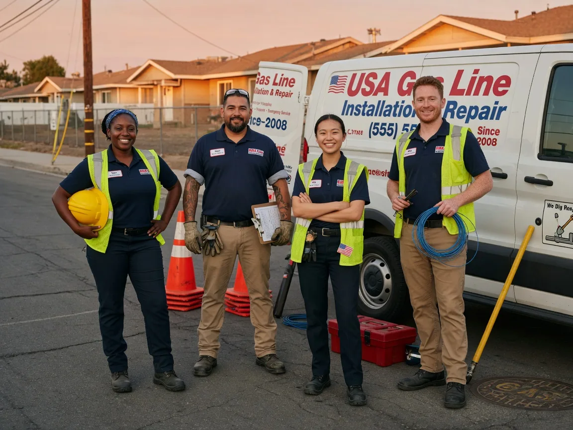 Gas Line Installation company in Hustler, WI